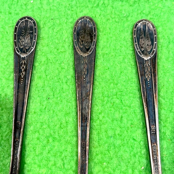 Vintage Wm Rogers President Spoons Lot of 6 (#2) - Picture 7 of 10